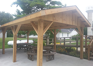 Commercial Outdoor Shelter