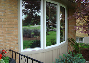 Exterior Home Improvements Bow Window Detail