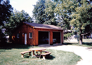 Barn Board Garage